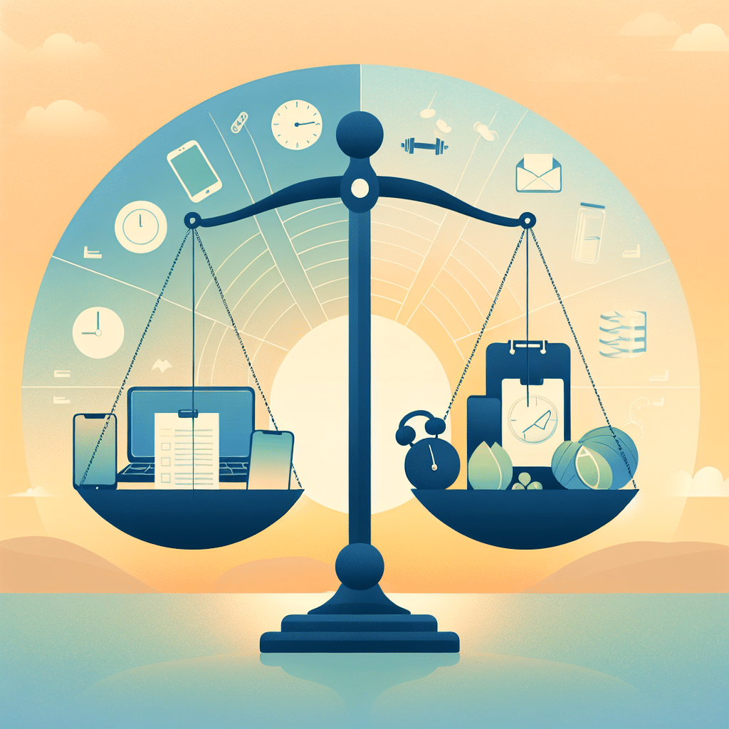 creating a healthy work-life schedule