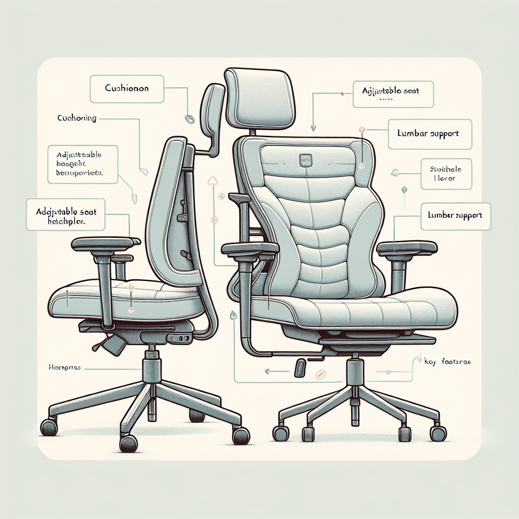 features to look for in an ergonomic chair