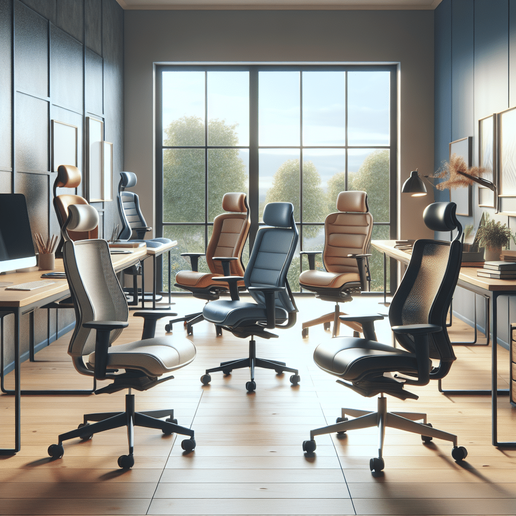 top ergonomic chairs for remote work