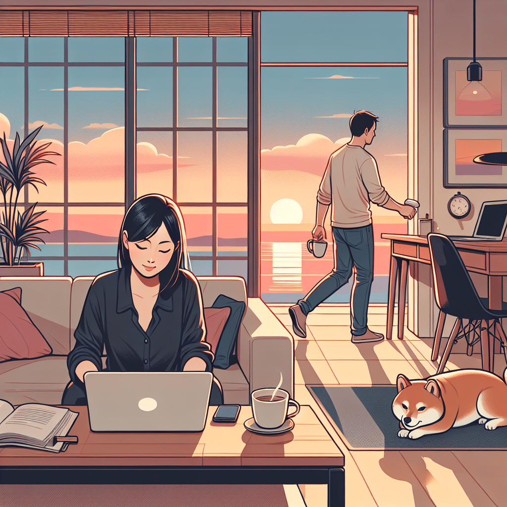 how to disconnect from work at home