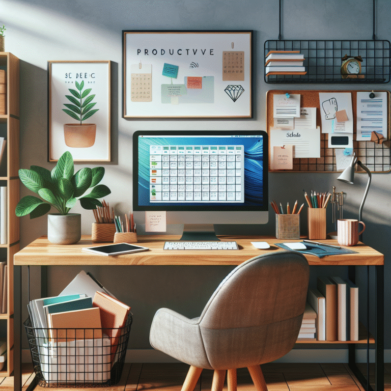 productivity hacks for home office workers