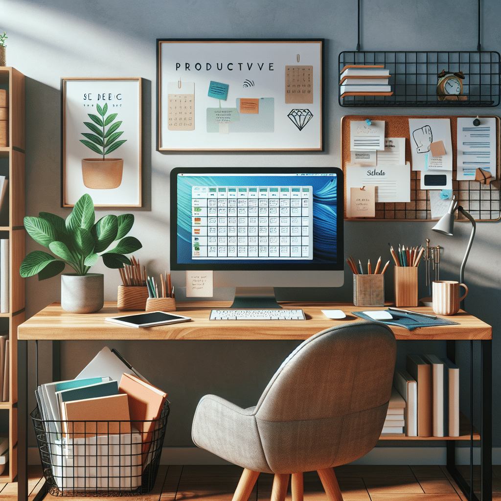 productivity hacks for home office workers