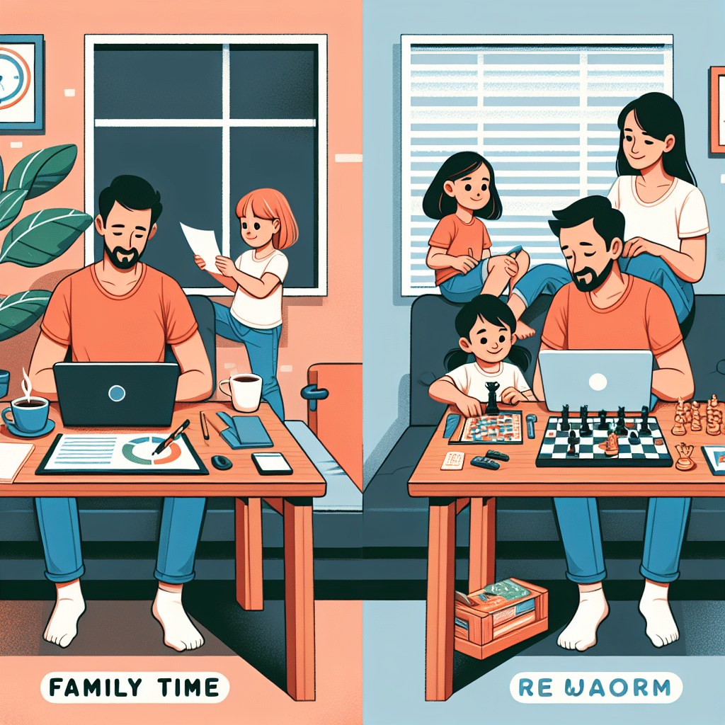 balancing family time with remote work