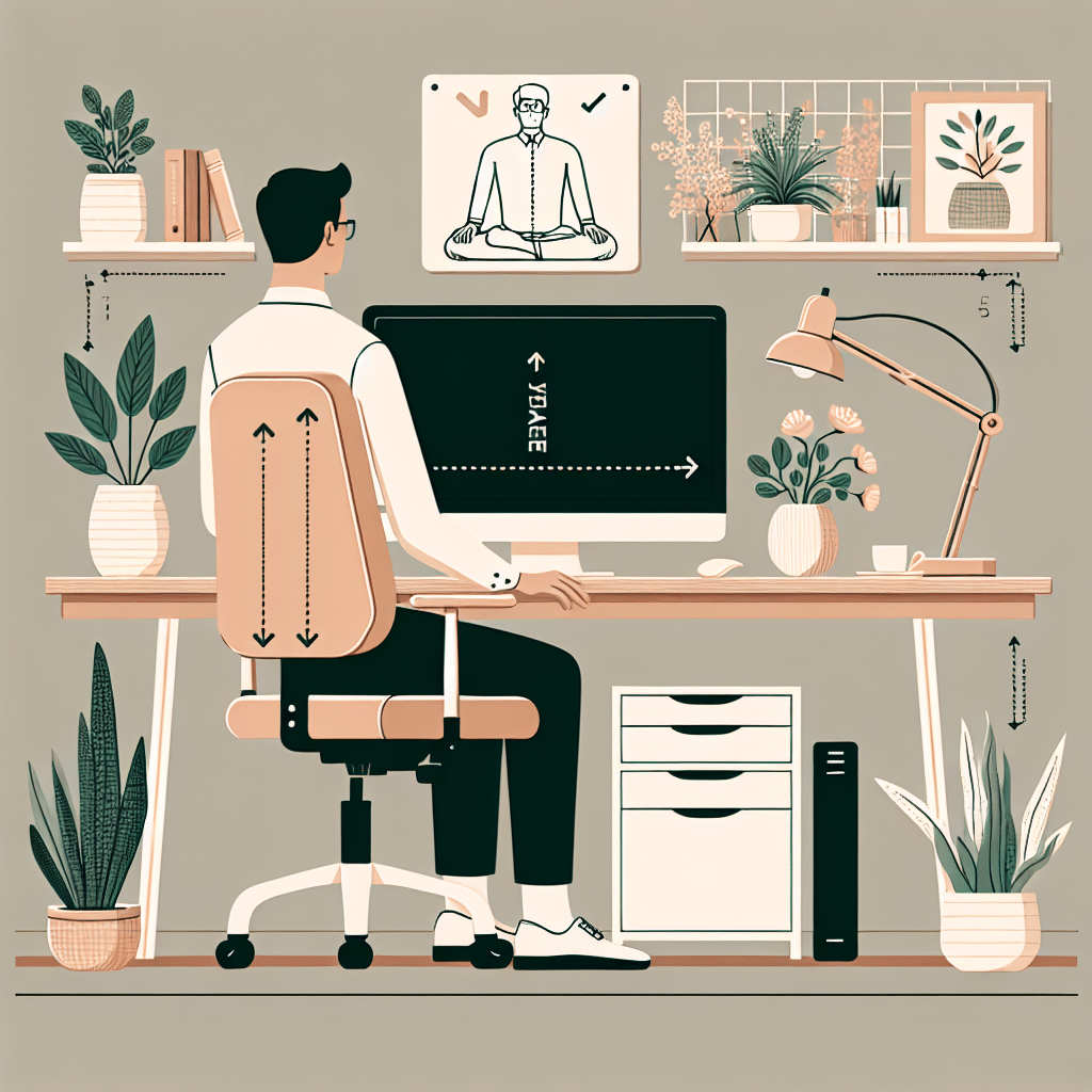 monitor height tips for achieving optimal ergonomic posture