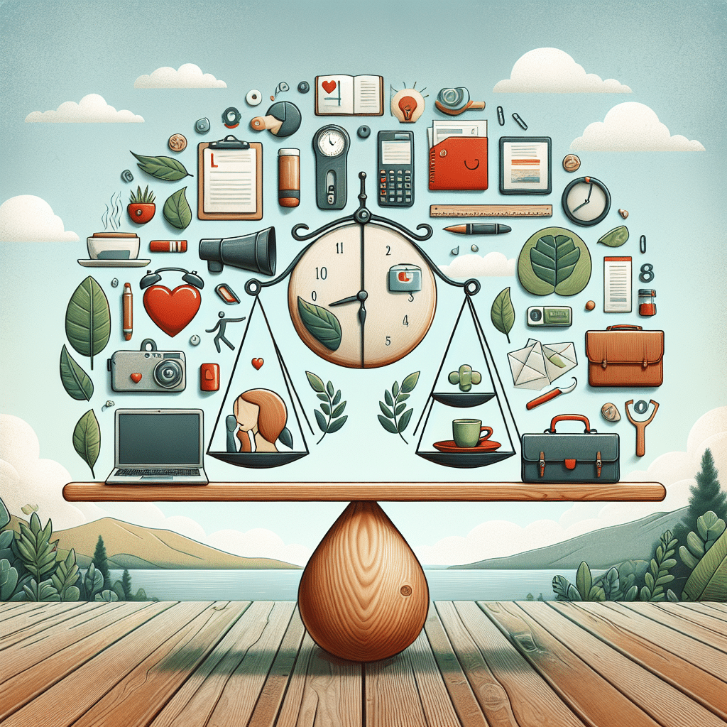 20 tips for balancing work and personal life