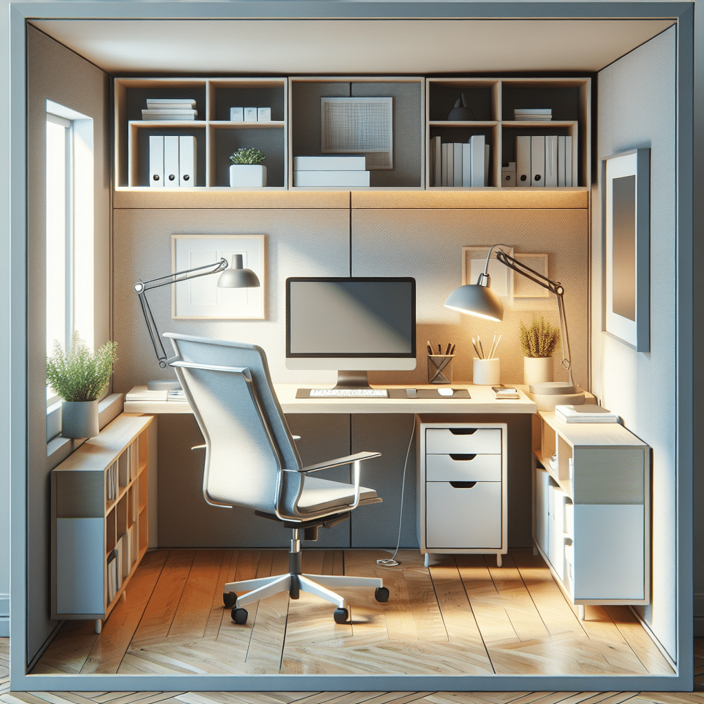 ergonomic desk setups for small rooms: maximizing comfort and space