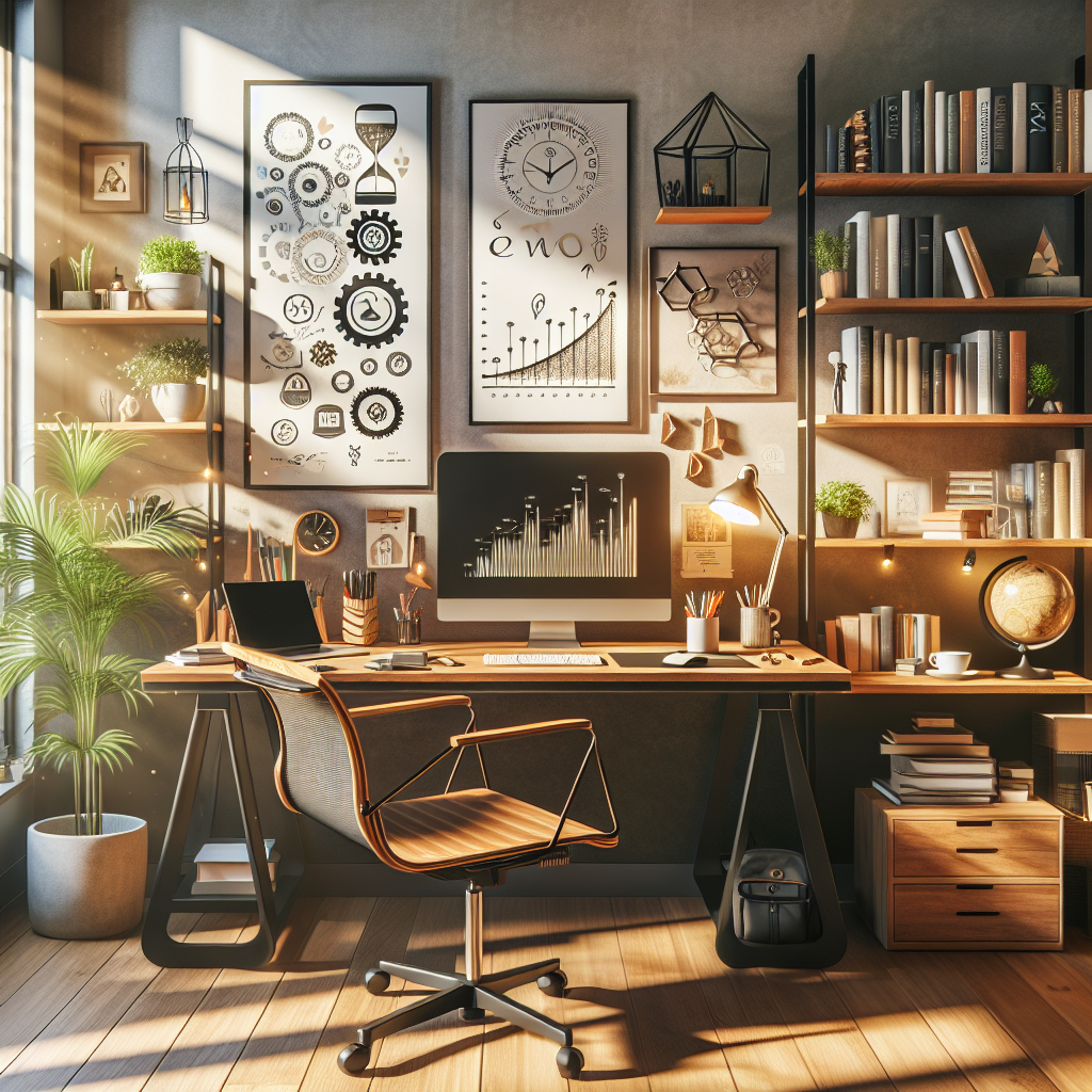 how to create a productive home office environment